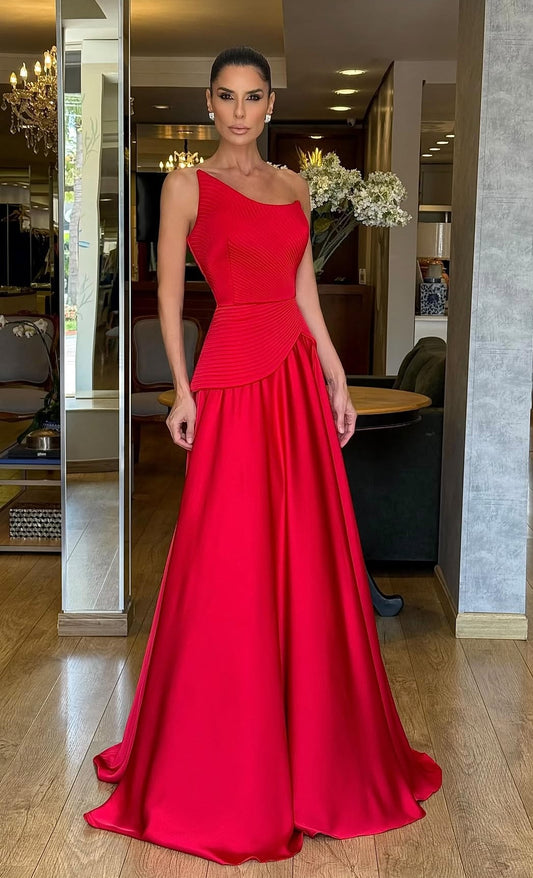 Sexy Backless Sleeveless Tube Top Cinched Patchwork Solid Color Dress